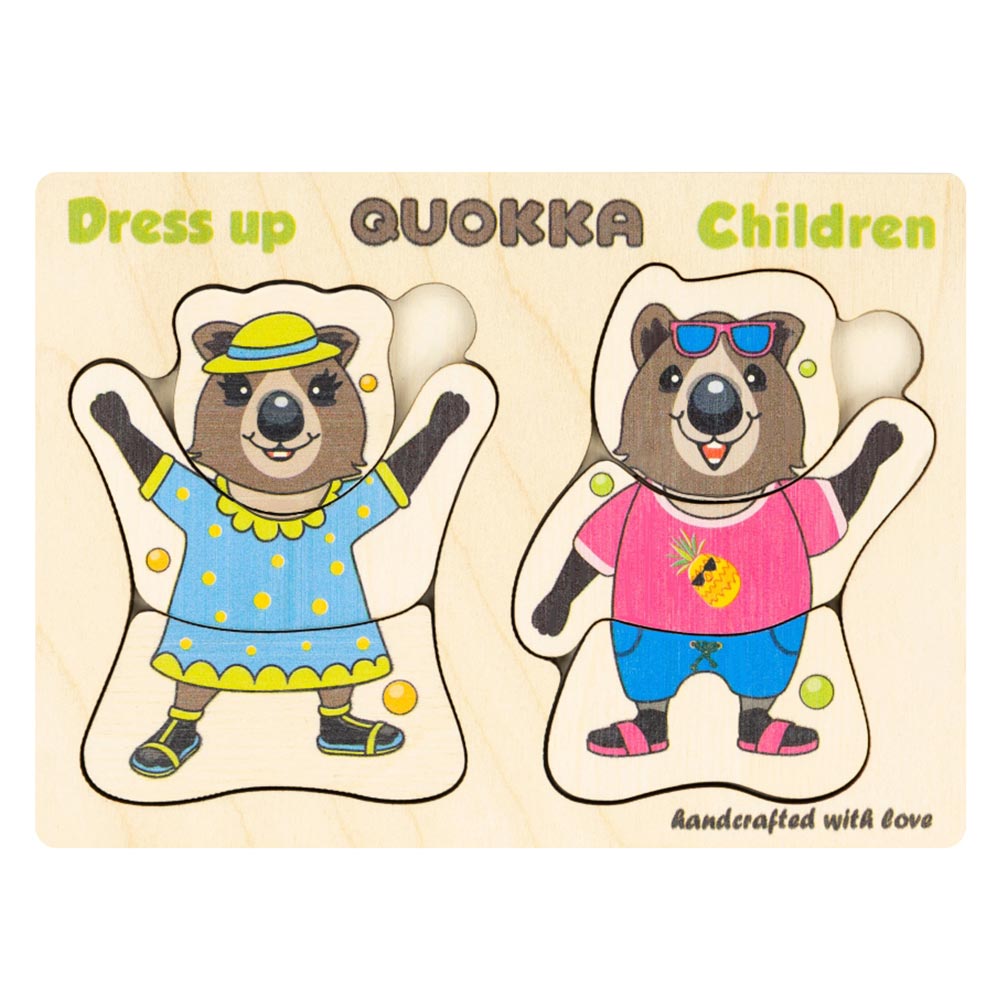 

Пазл-вкладыш Quokka Квокка дети (QUOKA002QC)