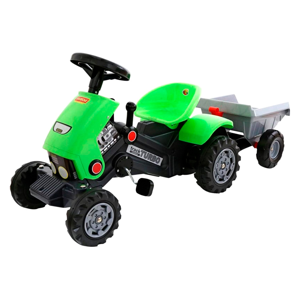 

Толокар Polesie Turbo-2 трактор с полуприцепом (52742)