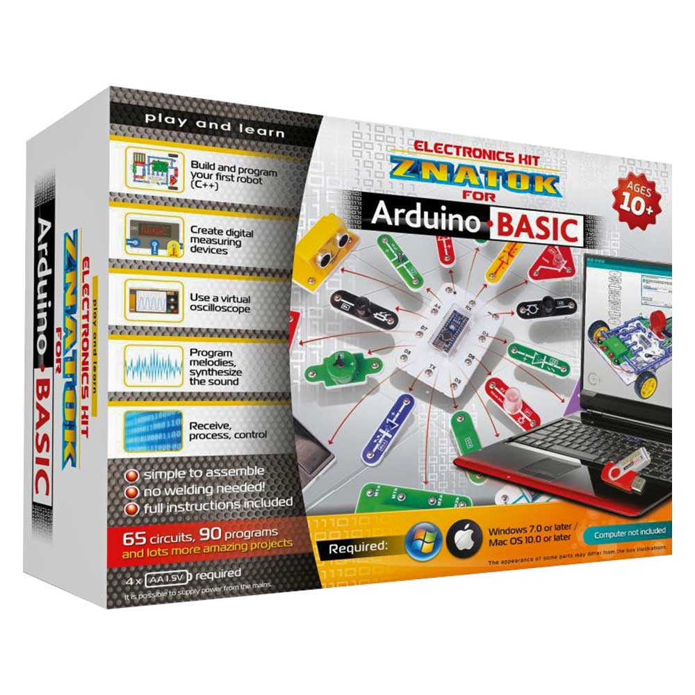

Электронный конструктор Znatok Arduino basic (70798)