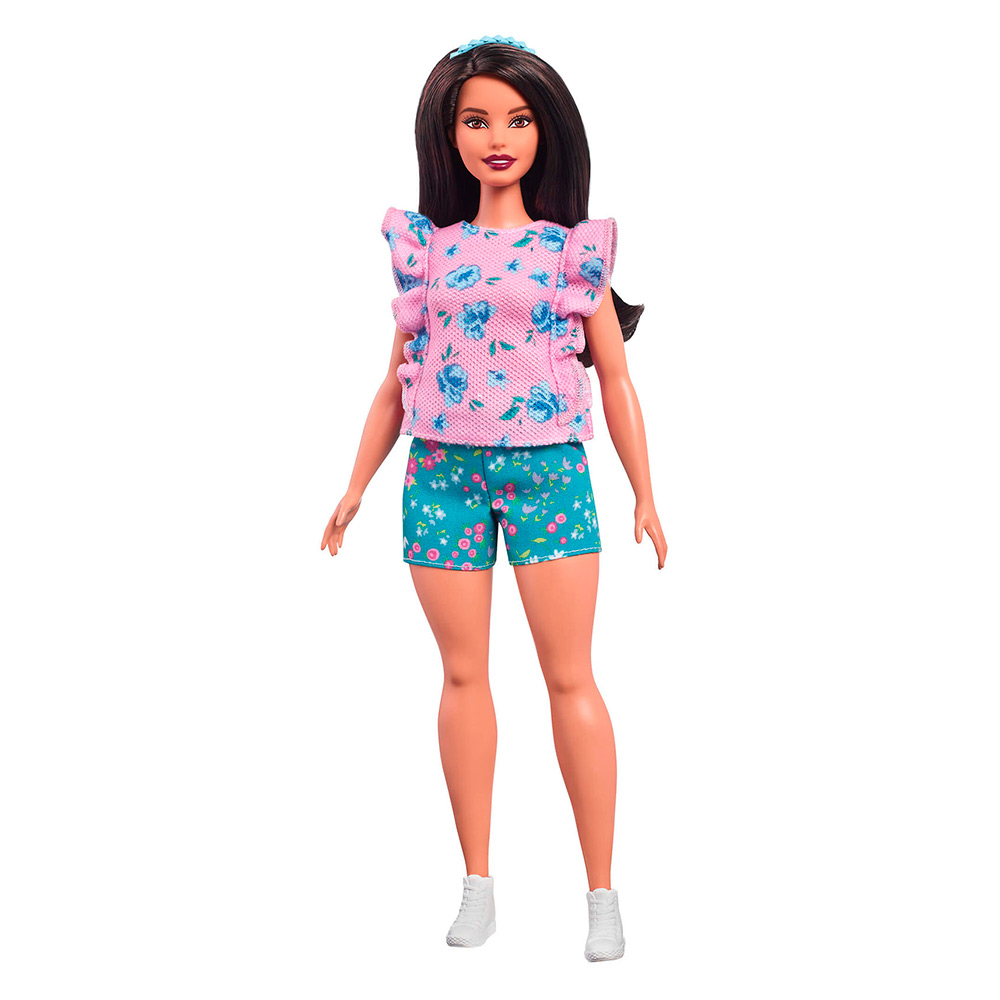 

Кукла Barbie Fashionistas Оборки в цветочек пышка (FBR37/FJF43)
