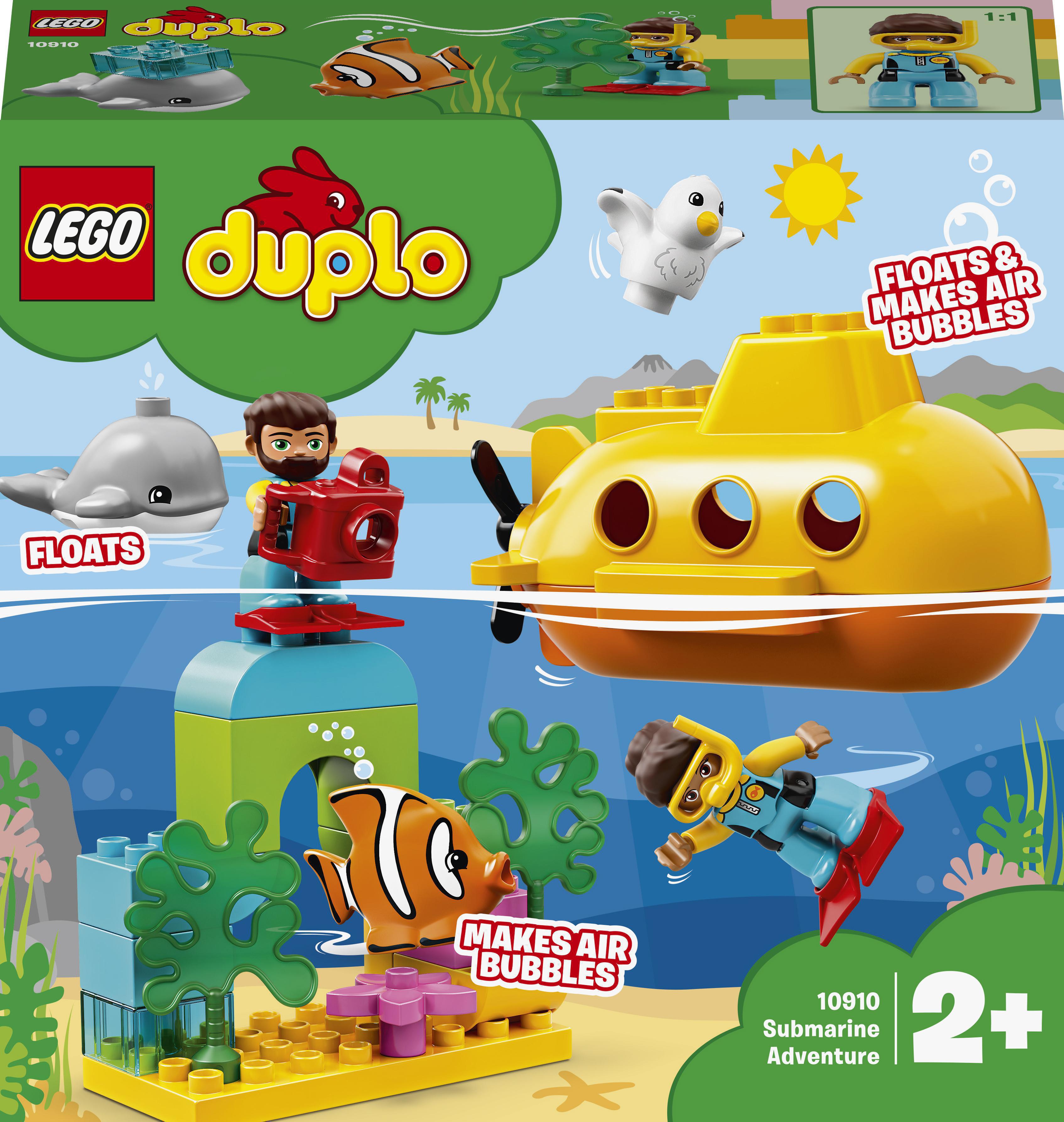 

Конструктор LEGO DUPLO Town Путешествие субмарины (10910)