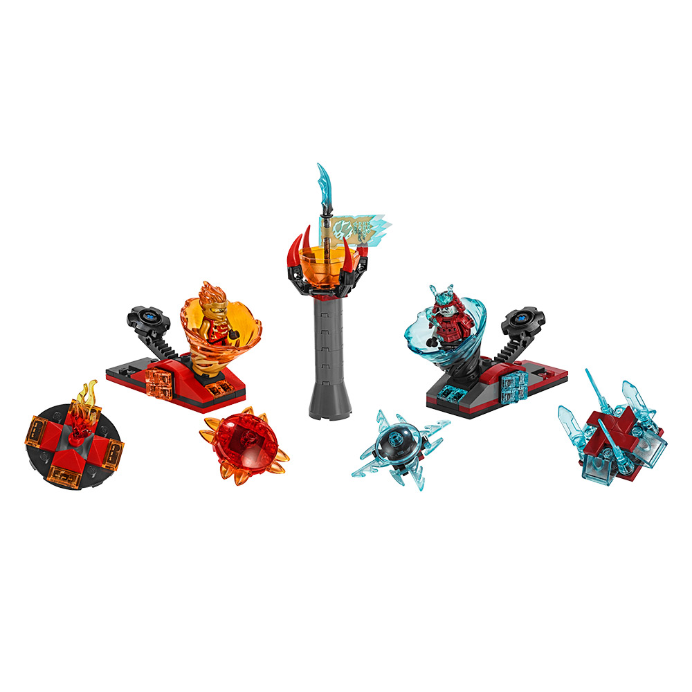 

Конструктор LEGO Ninjago Удар спин-джитсу Кай против самурая Близзарда (70684)