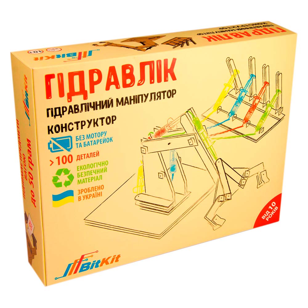 

Конструктор BitKit Гідравлік Гідравлічний маніпулятор (4820207390027)