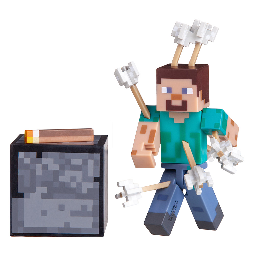 

Фигурка Jazwares Minecraft серия 4 Стив со стрелами (19971M)