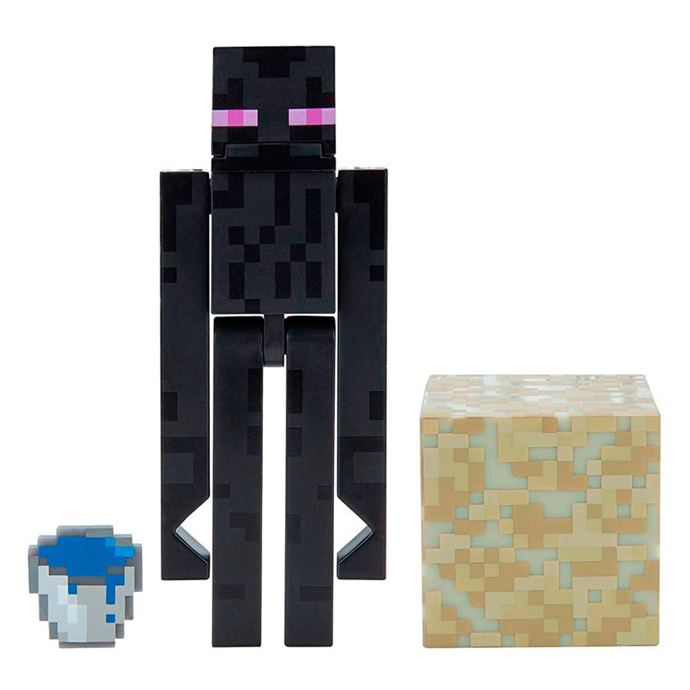 

Фигурка Jazwares Minecraft серия 4 Атакующий Эндермен (19977M)