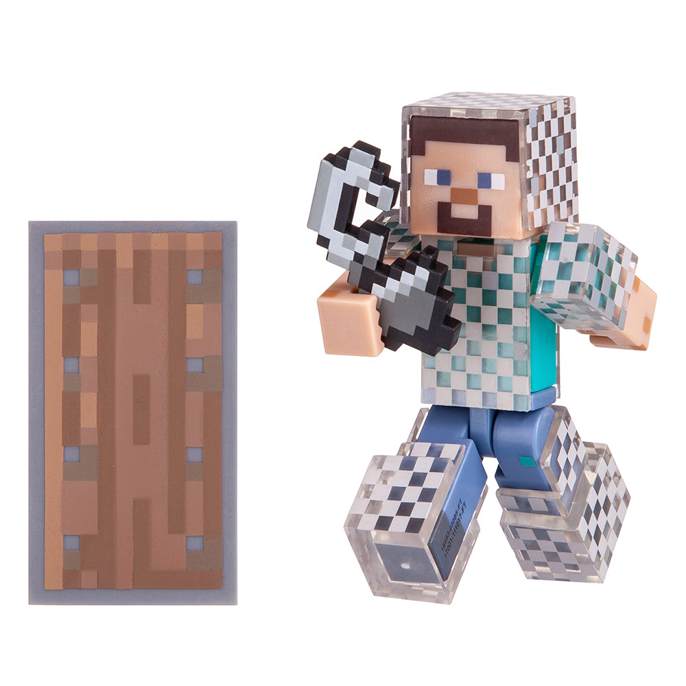 

Фигурка Jazwares Minecraft серия 4 Стив в кольчуге (16493M)