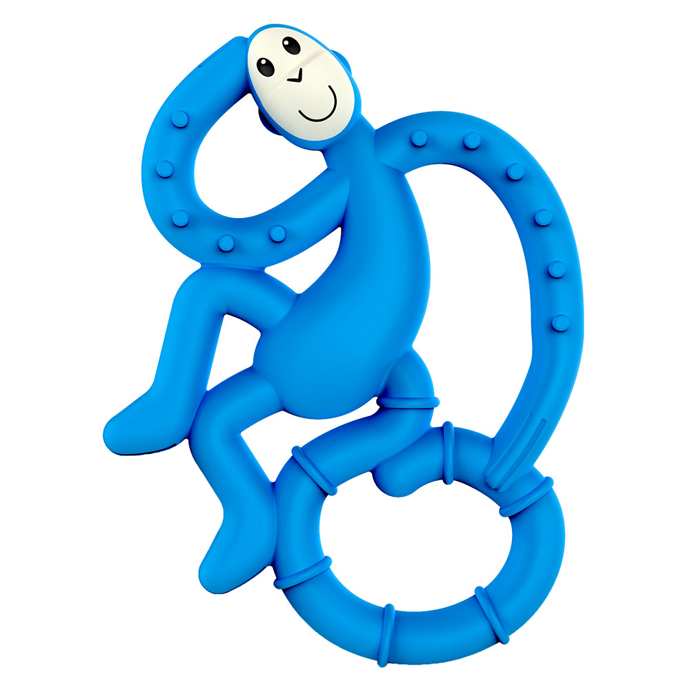 

Прорезыватель Matchstick Monkey Маленькая обезьянка синий (MM-МMT-002)