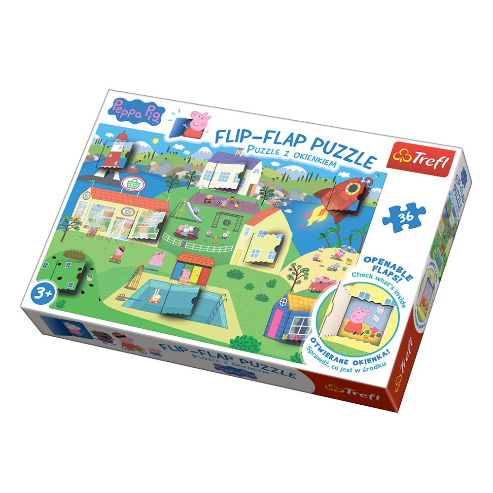

Пазлы Trefl Flip-flap Мир свинки Пеппы (14274)