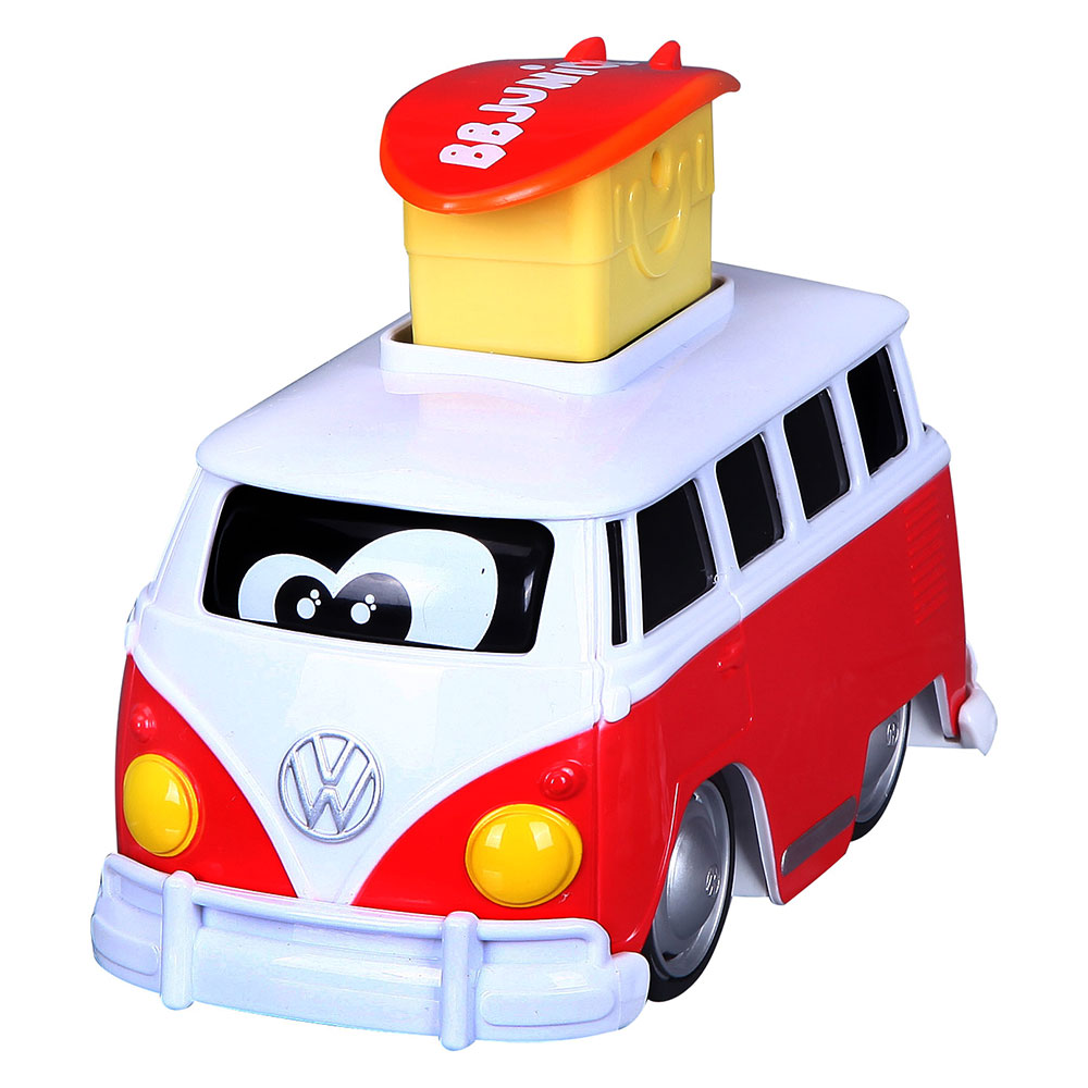 

Машинка Bb junior Volkswagen Samba Press and go червона (16-85110/16-85110 red)