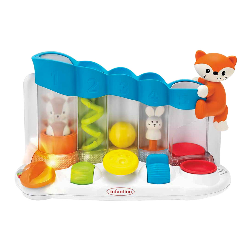 

Музыкальная игрушка Infantino Пианино с шариком со световым эффектом (216428I)