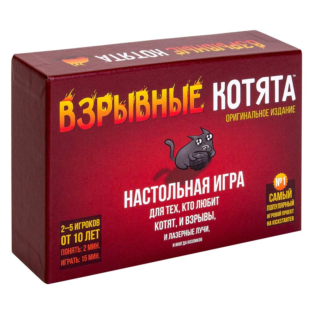 

Настольная игра Hobby world Взрывные котята (915083)