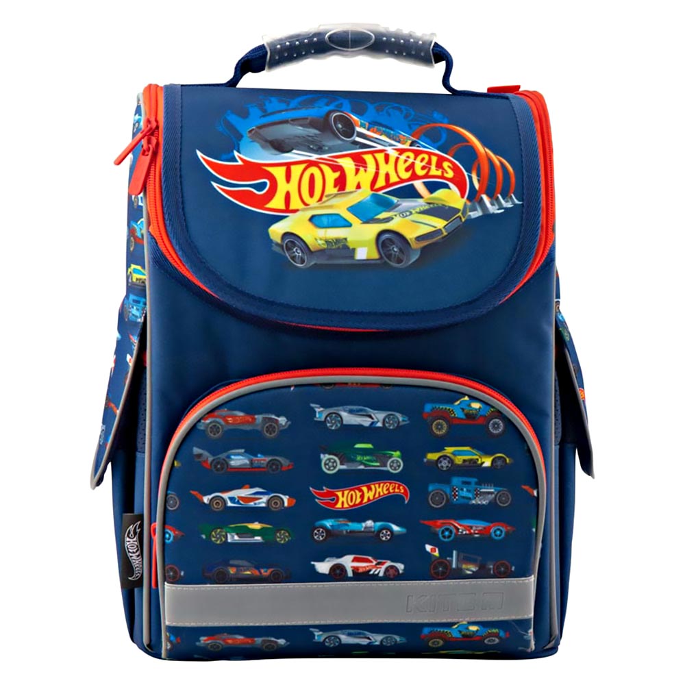 

Рюкзак школьный Kite Hot wheels 501 HW-1 каркасный (HW19-501S-1)
