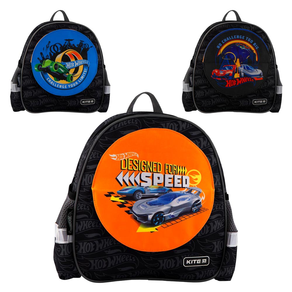 

Рюкзак дошкольный Kite Hot wheels 557 HW (HW19-557XS)