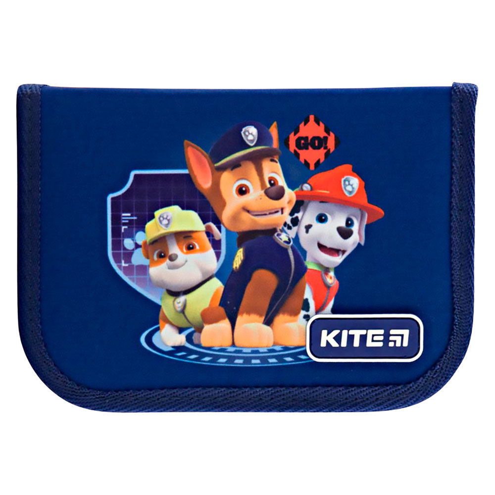 

Пенал Kite Paw patrol 622 PAW 1 отделение 2 отворота с наполнение (PAW19-622H)