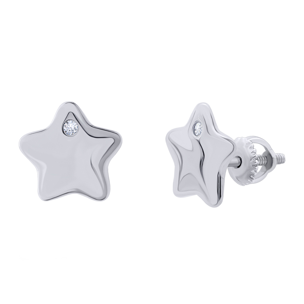 

Сережки UMa&UMi Зірка Swarovski (9050085616703)