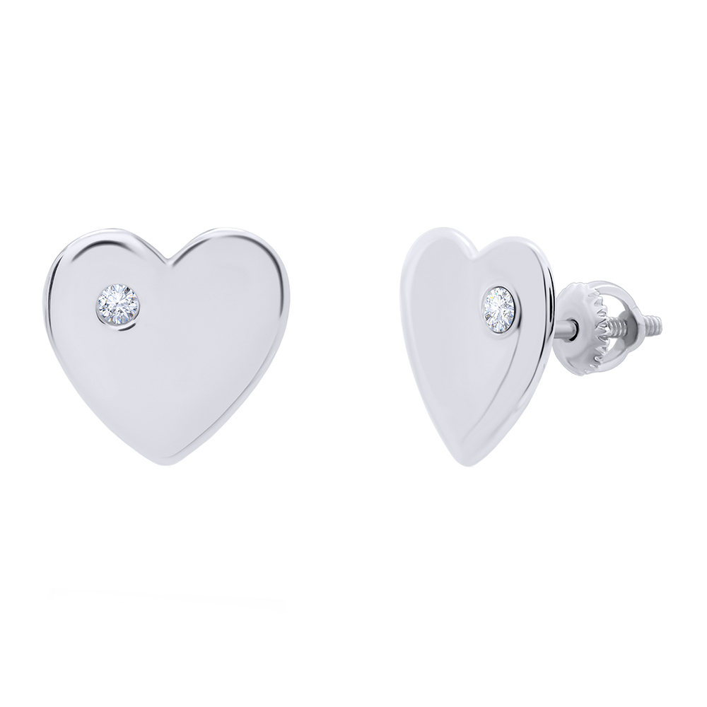 

Серьги UMa&UMi Сердце большое Swarovski (4615767500968)