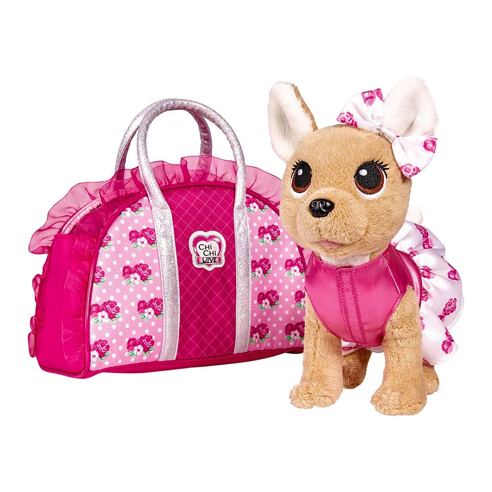 Акція на Мягкая игрушка Chi Chi Love Чихуахуа Розовая мода 20 см (5893346) від Будинок іграшок