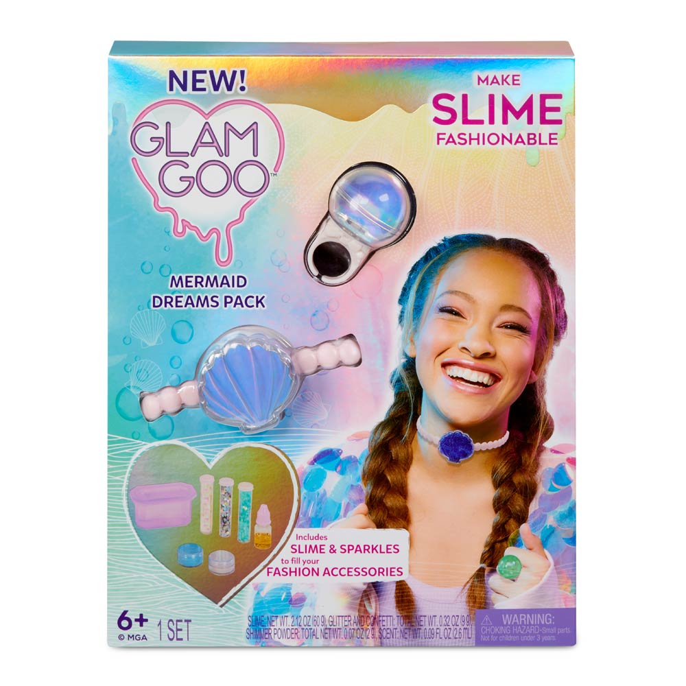 

Набор для творчества Glam Goo Мечты русалочки слайм-аксессуары (560128)