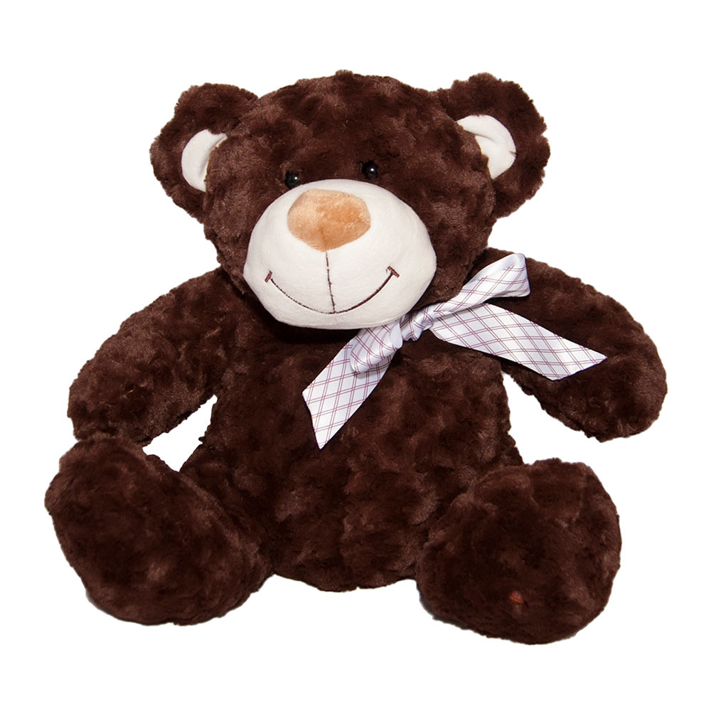 Акція на Ведмідь GRAND коричневий з бантом 40 см (4001GMB) від Будинок іграшок