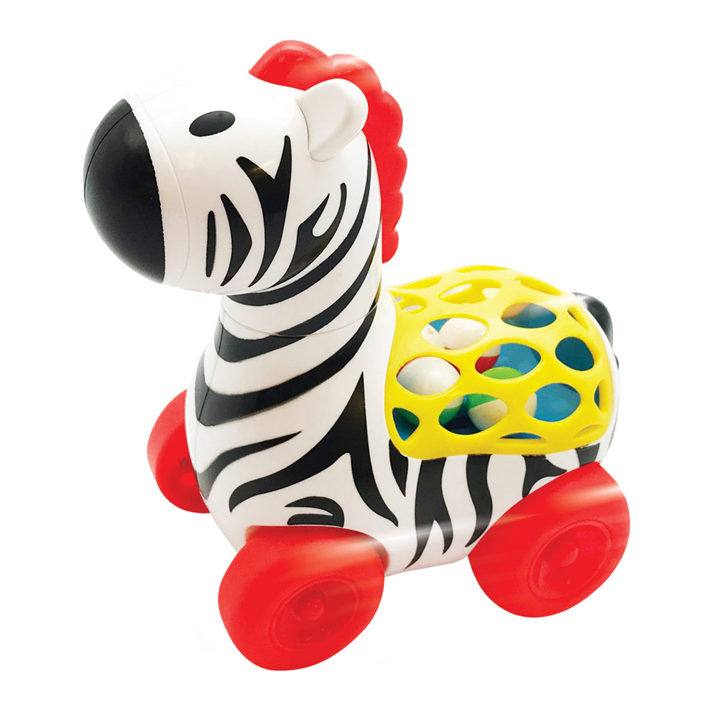

Игрушка на колесах Kiddieland Веселая зебра (056812)