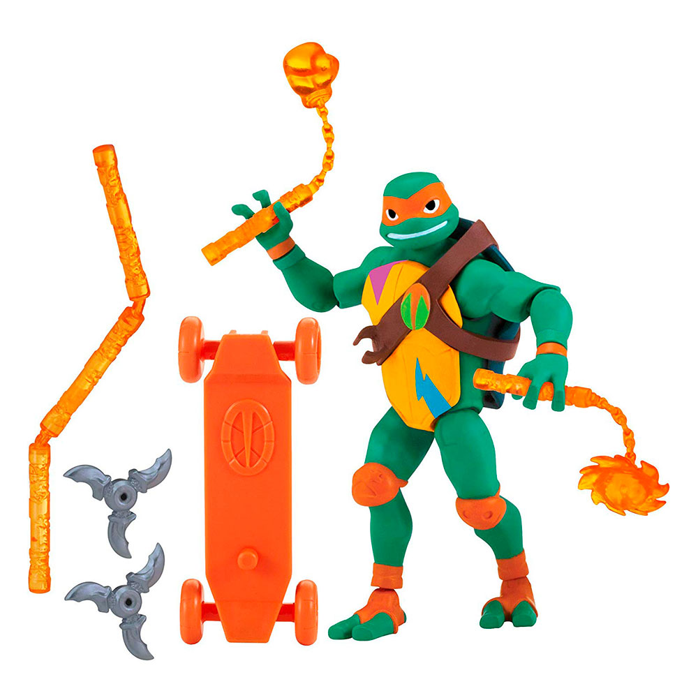 

Фигурка TMNT Эволюция Черепашек-Ниндзя Микеланджело 12 см (80803)