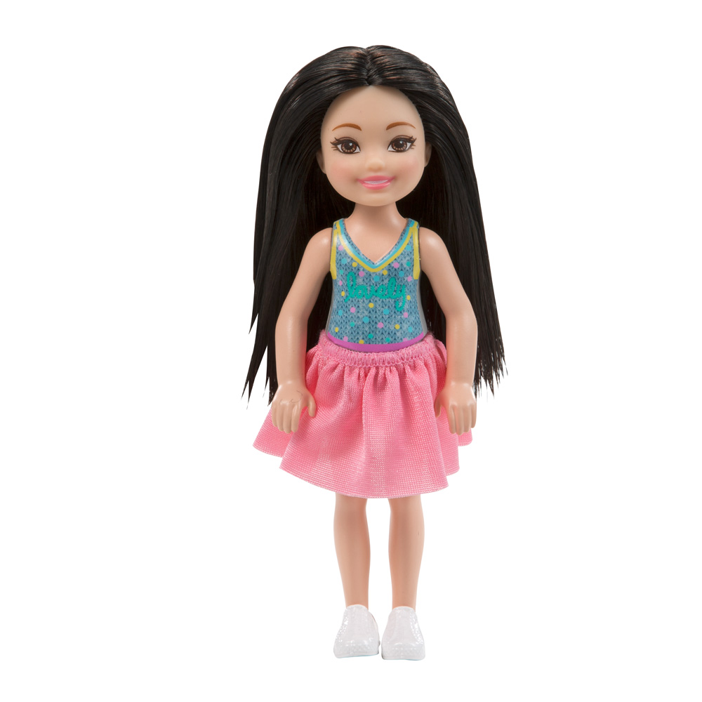 

Кукла Barbie Club Chelsea Брюнетка в розовой юбке (DWJ33/FHK92)