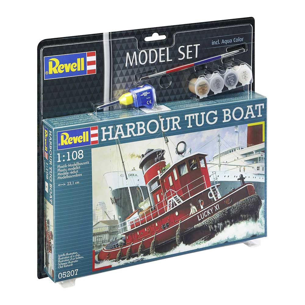 

Набор для моделирования Revell Портовый буксир 1:108 (RVL-65207)