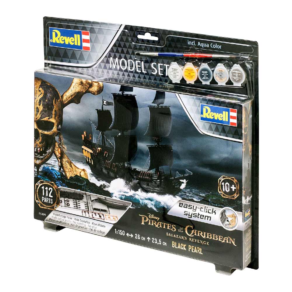 

Набір для моделювання Revell Піратський корабель Чорна перлина 1:150 (RVL-65499)