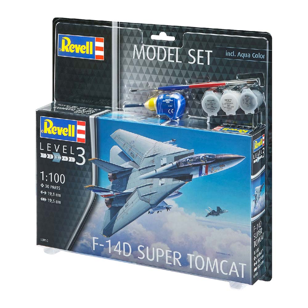 

Набор для моделирования Revell Истребитель F-14D Томкэт 1:100 (RVL-63950)