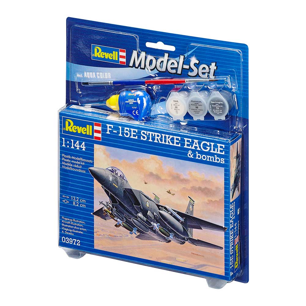

Набор для моделирования Revell Истребитель F-15E Страйк игл 1:144 (RVL-63972)