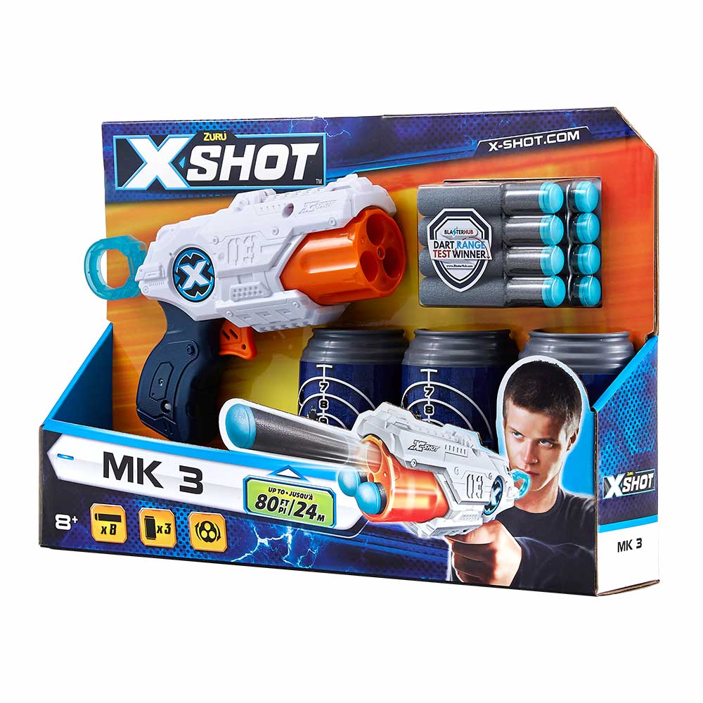 Акція на Скорострельный бластер X-Shot Excel MK 3 (36119Z) від Будинок іграшок