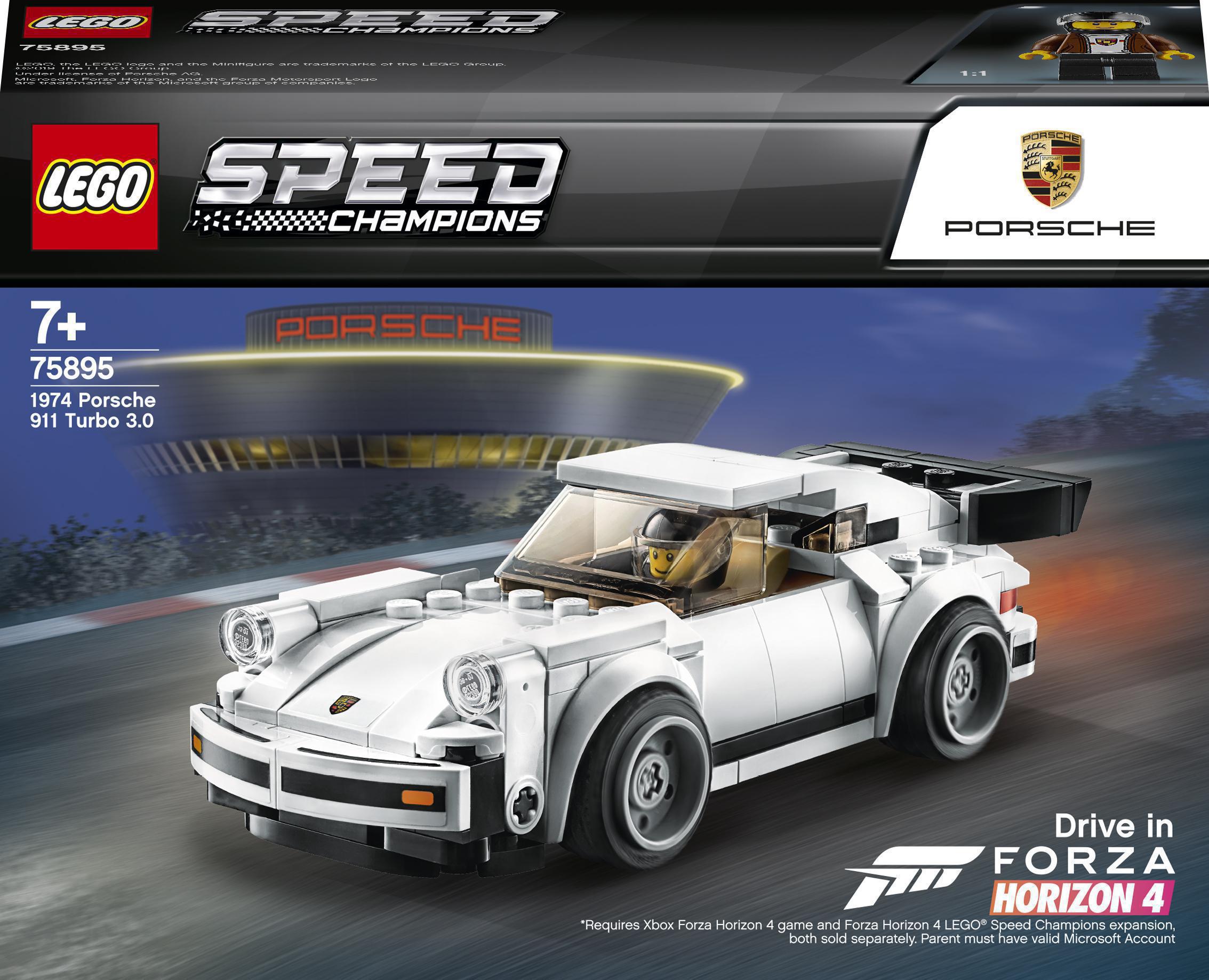 

Конструктор LEGO Speed champions 1974 Porsche 911 Turbo 3.0 (75895)