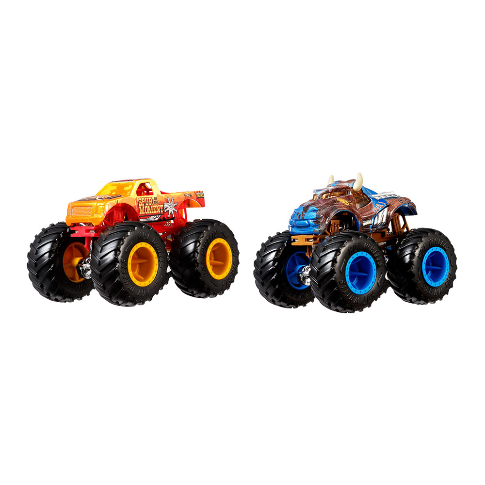 

Набор машинок Hot Wheels Monster trucks Оранжевая и коричневая (FYJ64/GBT70)