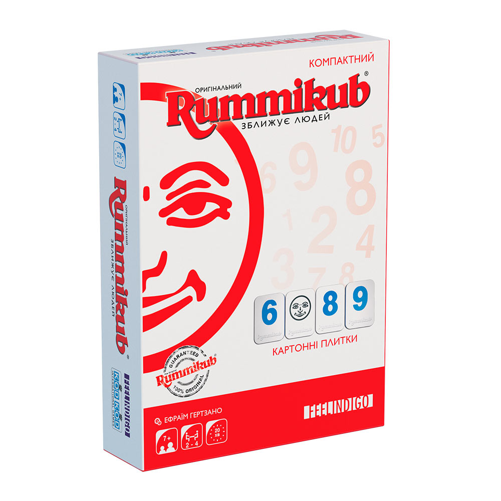 

Настольная игра Feelindigo Rummikub lite (FI8500)