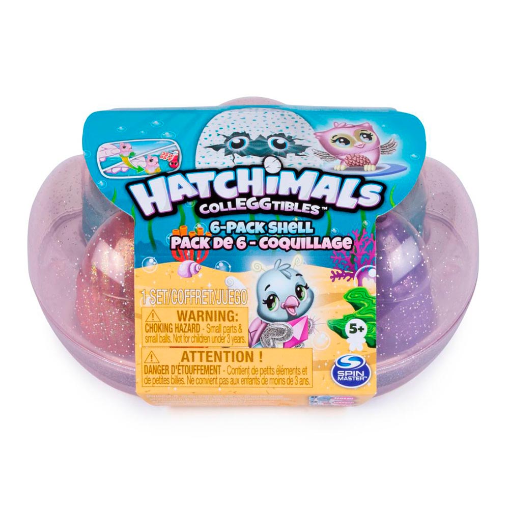 

Набор Hatchimals Сезон 5 Морская раковина и шесть фигурок сюрприз (SM19115/6046155)