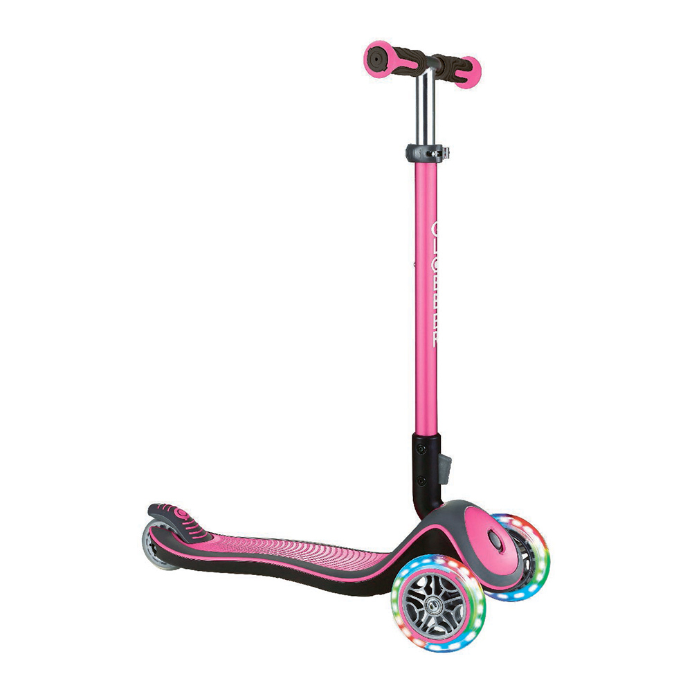

Самокат Globber Elite deluxe розовый с подсветкой (444-410)