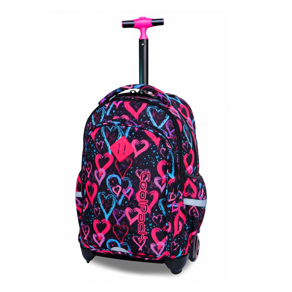 

Рюкзак CoolPack Junior Нарисованные сердца на колесах (B28038)
