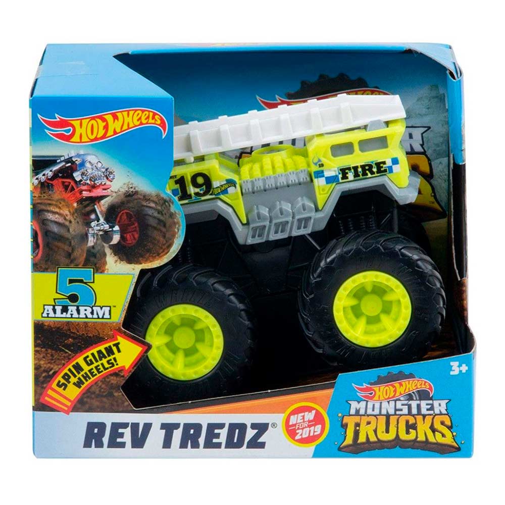 

Машинка Hot Wheels Monster trucks Внедорожник 5 alarm (FYJ71/GBV11)