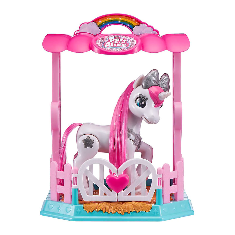

Интерактивная игрушка Pets alive Мой волшебный единорог белый (9502W)