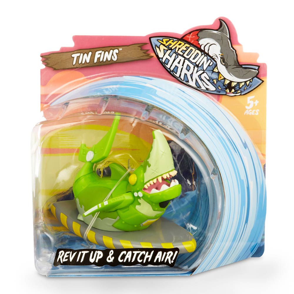 

Фингерборд Shreddin sharks Tin fins с фигуркой (561958)
