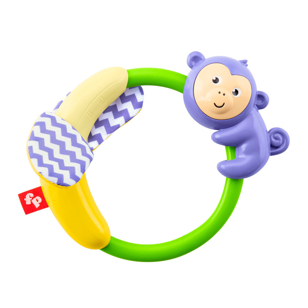 

Брязкальце-прорізувач Fisher price Тропічні друзі Мавпеня (GGF02/GGF06)