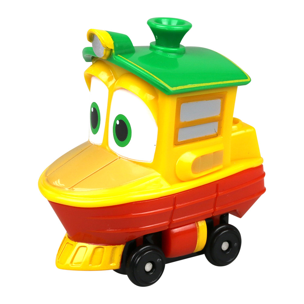 Акція на Игрушечный паровозик Silverlit Robot trains Утенок (80157) від Будинок іграшок