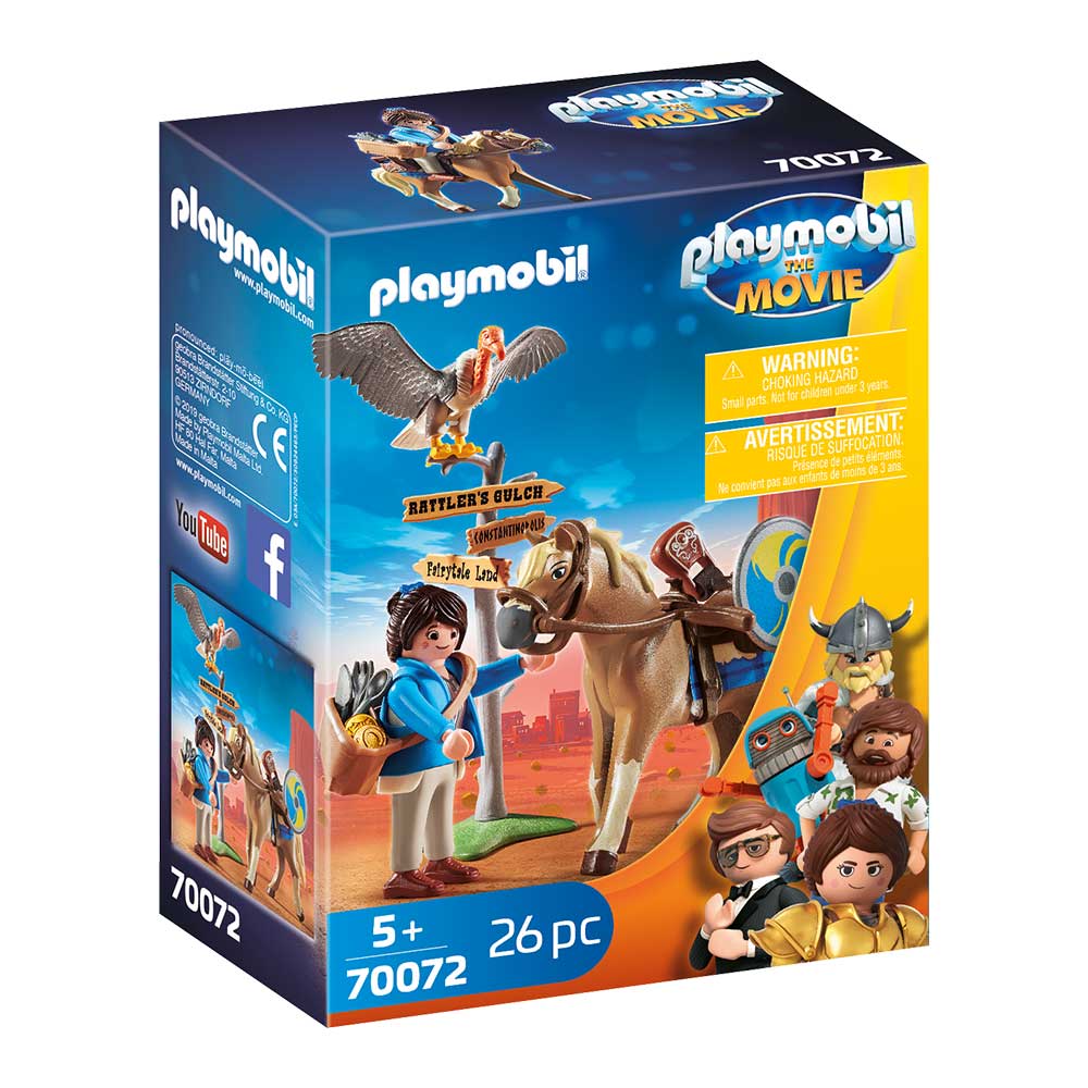 

Конструктор Playmobil The movie Марла с конем (70072)