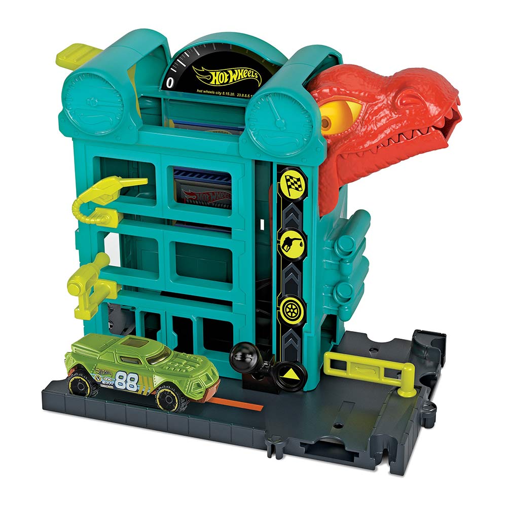 

Набор Hot Wheels Необычайные приключения в городе Атака динозавра (FRH28/GFY69)