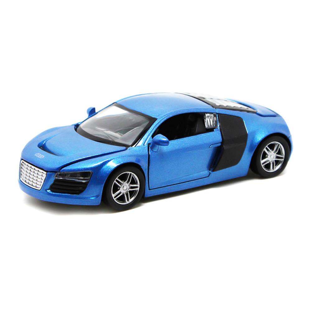 

Автомодель Автопром Audi R8 1:32 синяя со светом и звуком (3201D/3201D-1)
