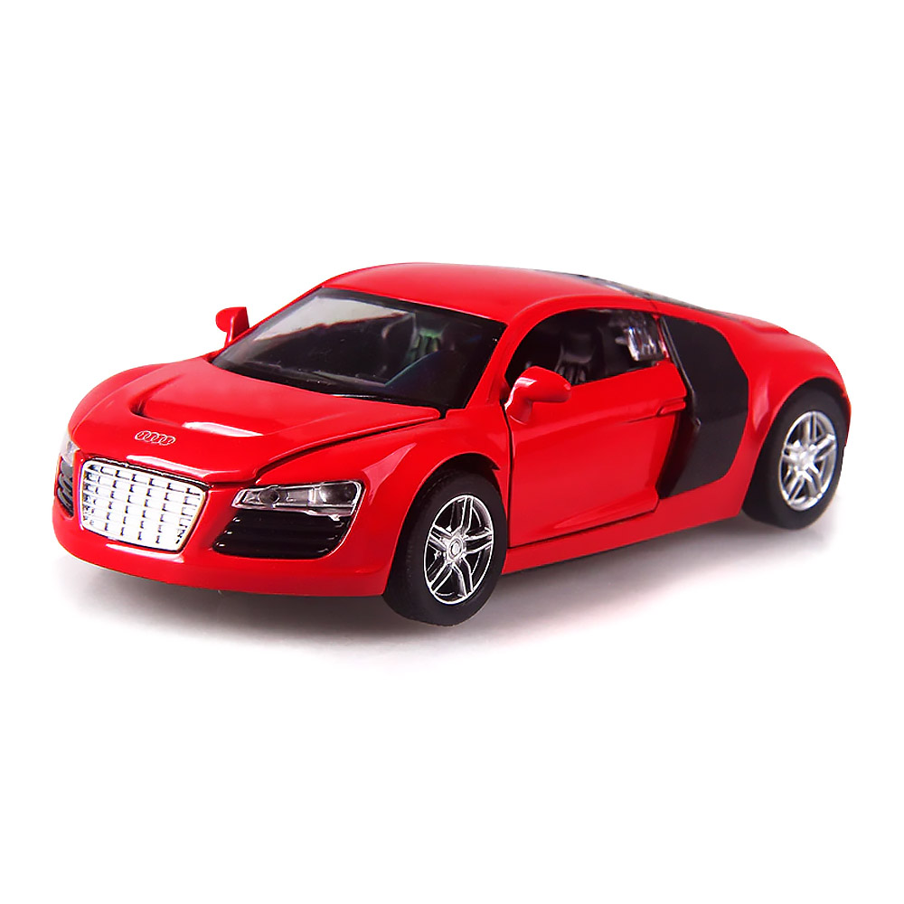 

Автомодель Автопром Audi R8 1:32 красная со светом и звуком (3201D/3201D-3)