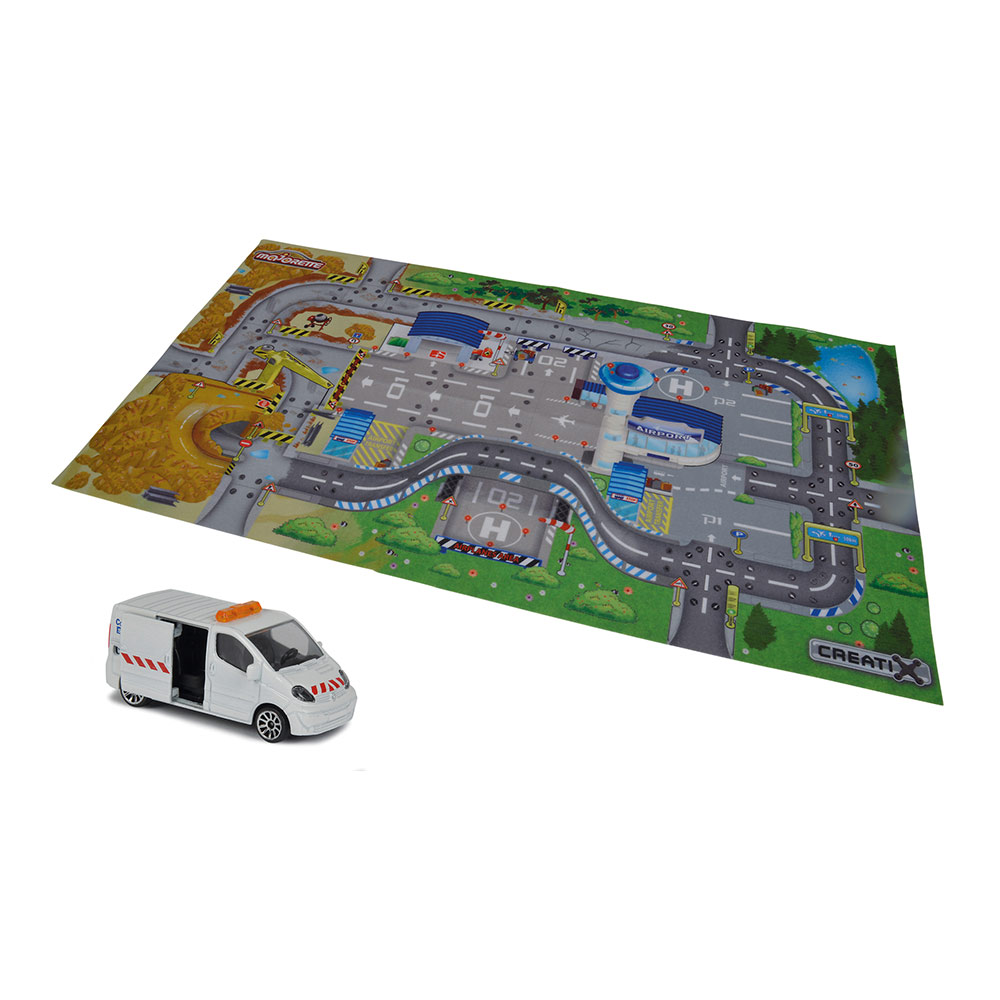 

Игровой коврик Majorette Дорога и сервисная машина (2056410/2056410-3)