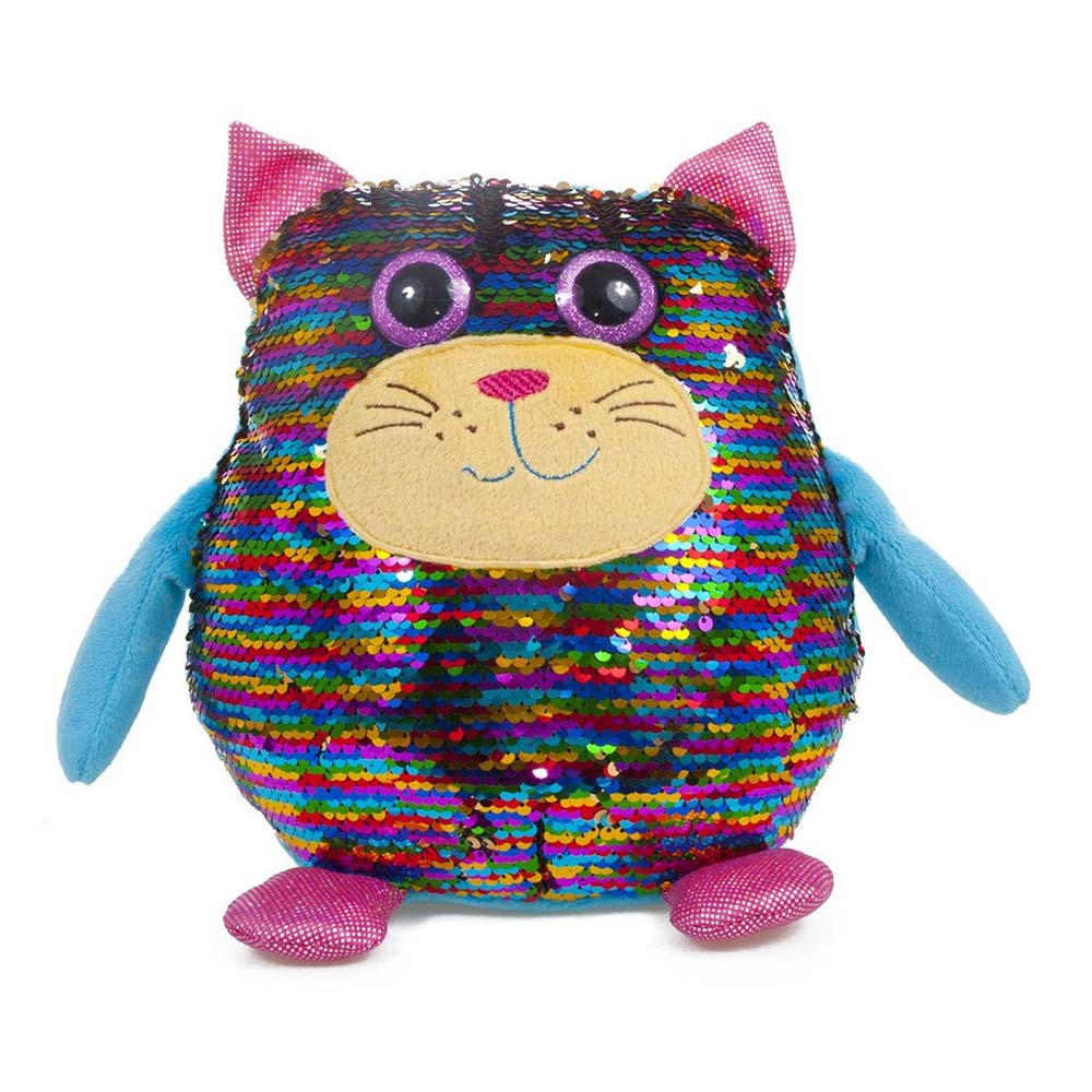 

Мягкая игрушка Fancy Кот Пэрис разноцветные паетки (KOG01/KOG01-2)