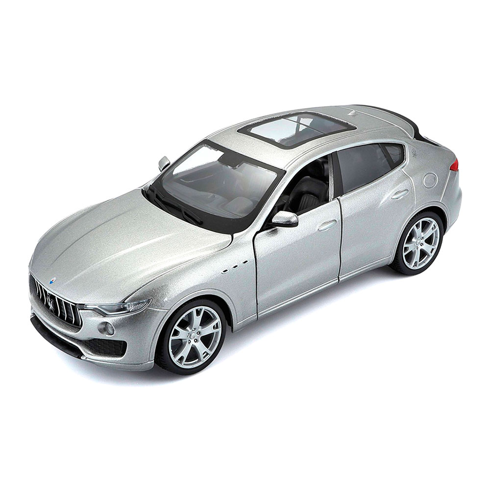 

Автомодель Bburago Maserati levante серебристая металлическая 1:24 (18-21081/18-21081-1)