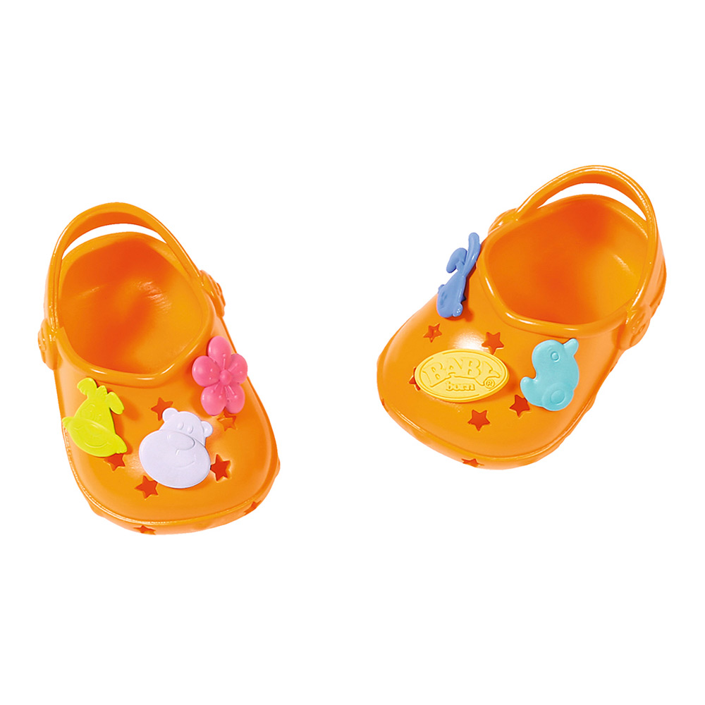 

Обувь для куклы BABY BORN Красочное лето желтая (824597/824597-1)